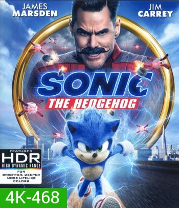 4K - Sonic the Hedgehog (2020) โซนิค เดอะ เฮดจ์ฮ็อก - แผ่นหนัง 4K UHD