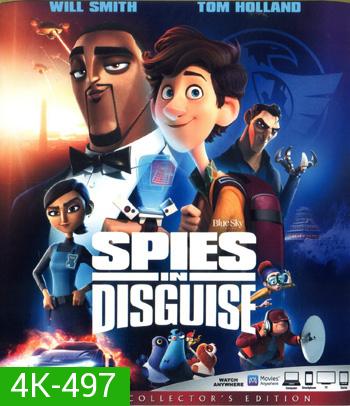 4K - Spies in Disguise (2019) ยอดสปายสายพราง - แผ่นหนัง 4K UHD