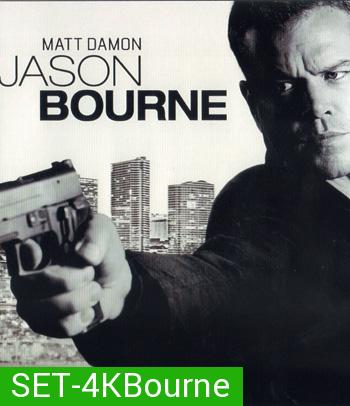 4K The Bourne (จัดชุด 5 ภาค)