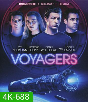 4K - Voyagers (2021) คนอนาคตโลก - แผ่นหนัง 4K UHD