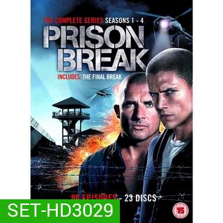 DVD PRISON BREAK แผนลับแหกคุกนรก SEASON 1-5 +1 ภาคพิเศษ