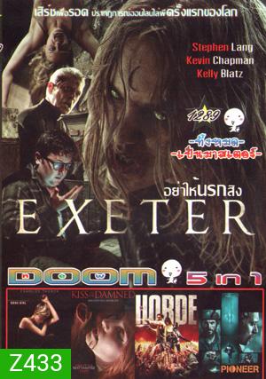Exeter อย่าให้นรกสิง , Dark Places ฆ่าย้อน ซ้อนตาย , KISS OF THE DAMNED จุมพิตต้องคำสาป , THE HORDE ฝ่านรก โขยงซอมบี้ , PIONEER มฤตยูลับใต้โลก Vol.1289