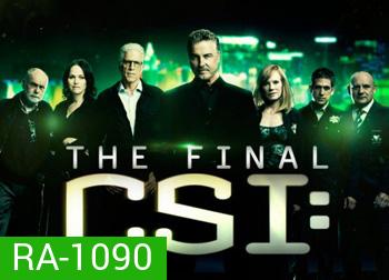 CSI Crime Scene Investigation Final 16 ไขคดีปริศนา เวกัส ปี 16