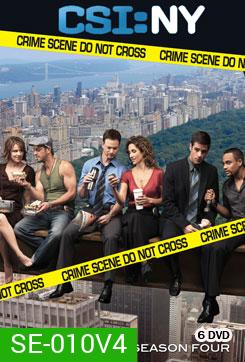 CSI New York Season 4 ไขคดีปริศนานิวยอร์ค ปี 4 (ซับไทย/อังกฤษตกขอบ)