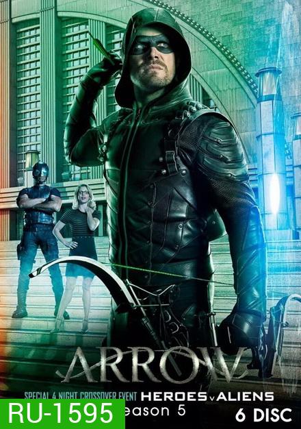 Arrow Season 5 แอร์โรว์ คนธนูมหากาฬ ปี 5 (23 ตอนจบ)