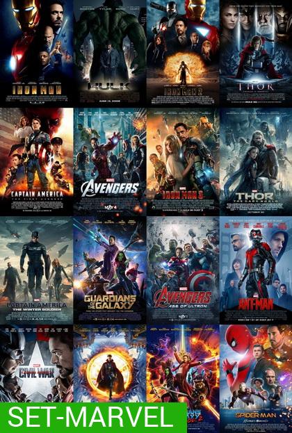 รวมหนัง DVD Marvel 24 แผ่น ถึงล่าสุด Black Widow