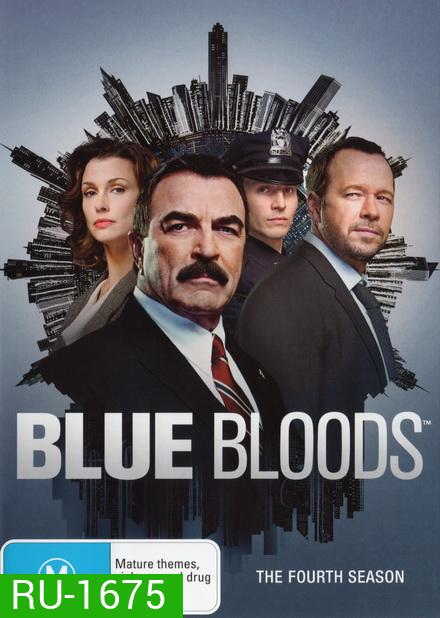 The Blue Bloods Season 4 บลูบลัดส์ สายเลือดผู้พิทักษ์ ปี 4 (22 ตอนจบ) (ตอนที่ 15-22 พากย์ไทย)