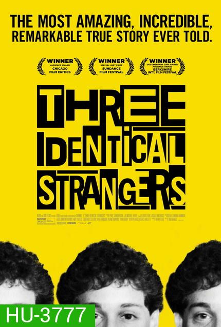 Three Identical Strangers (2018) แฝด 3