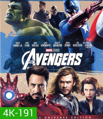 4K - The Avengers (2012) ดิ อเวนเจอร์ส - แผ่นหนัง 4K UHD