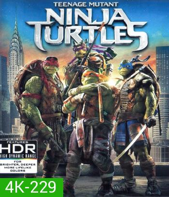 4K - Teenage Mutant Ninja Turtles (2014) เต่านินจา - แผ่นหนัง 4K UHD