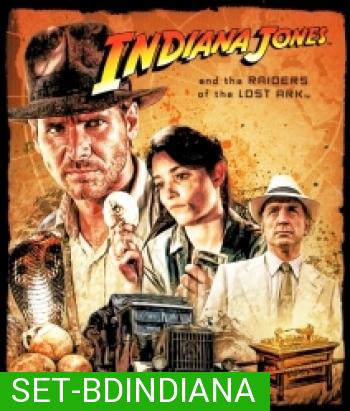 Bluray 25GB Indiana Jones (จัดชุดรวม 4 ภาค)