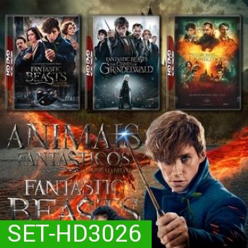 Fantastic Beasts สัตว์มหัศจรรย์ ภาค 1-3 DVD Master พากย์ไทย