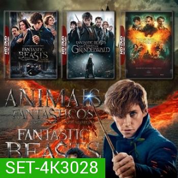 4K Fantastic Beasts สัตว์มหัศจรรย์ ภาค 1-3