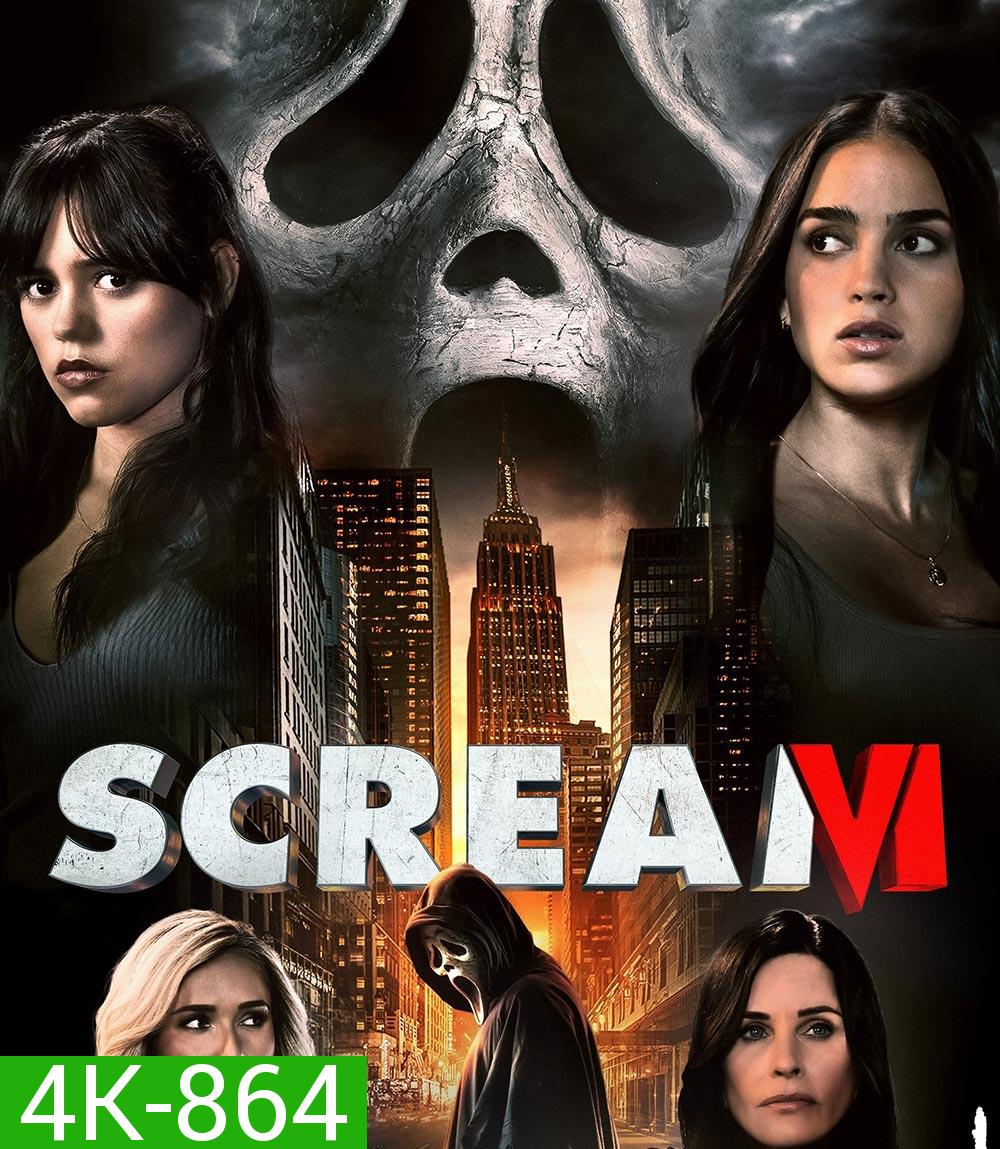 4K - Scream VI (2023) หวีดสุดขีด 6 - แผ่นหนัง 4K UHD