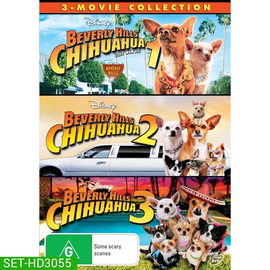 BEVERLY HILLS CHIHUAHUA คุณหมาไฮโซ โกบ้านนอก ภาค 1-3 DVD Master พากย์ไทย