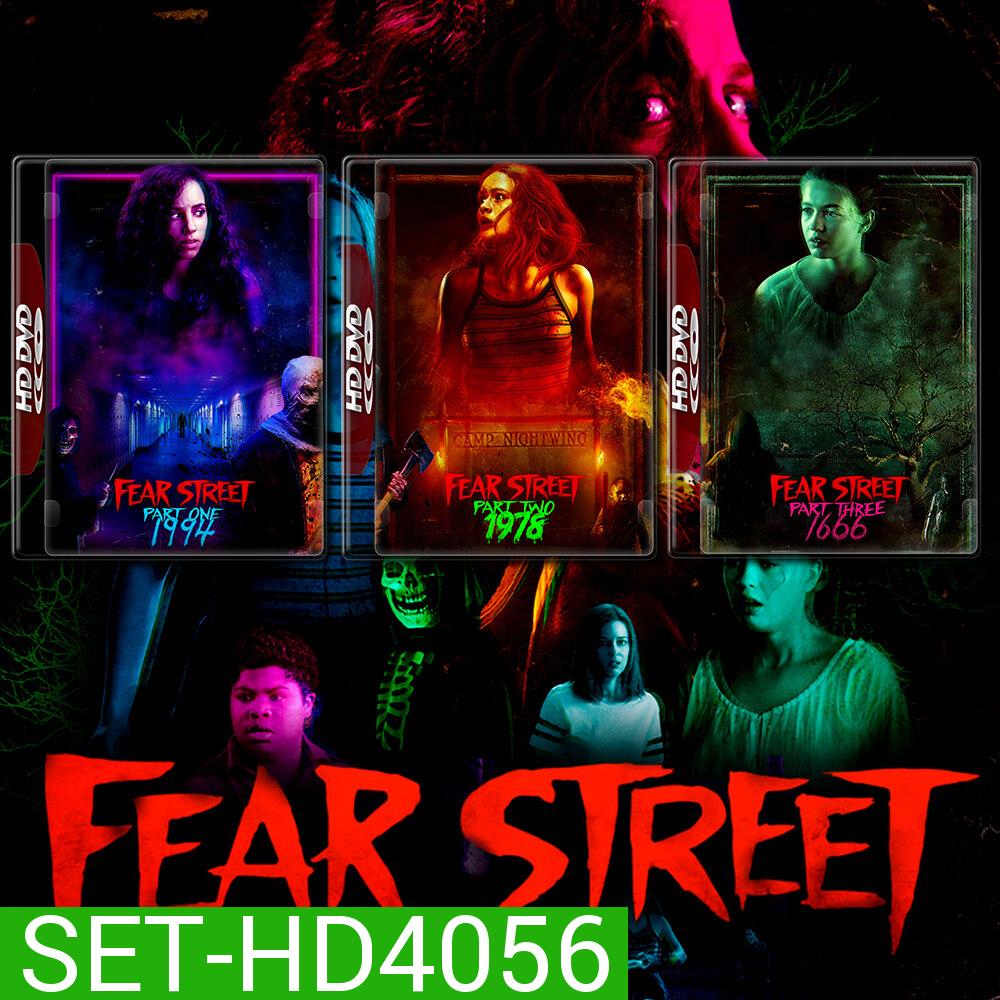 Fear Street Part 1-3 ถนนอาถรรพ์ DVD หนัง มาสเตอร์ พากย์ไทย
