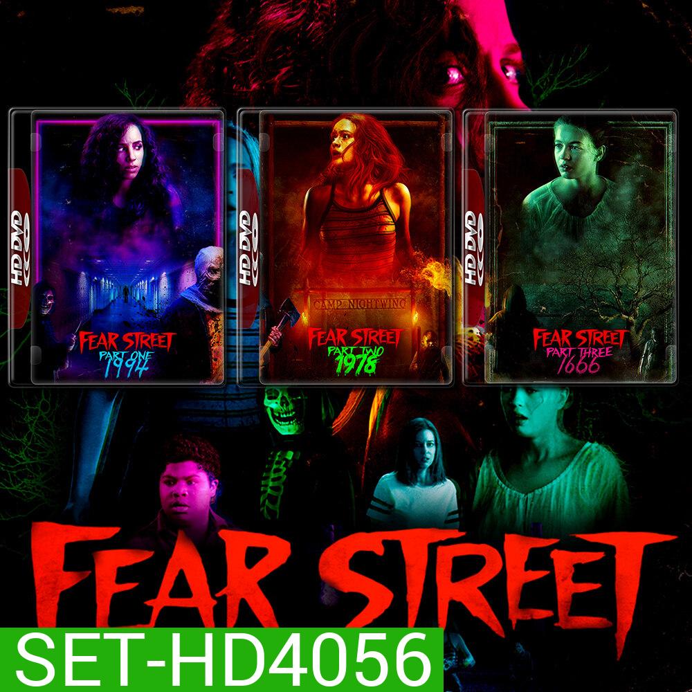 Fear Street Part 1-3 ถนนอาถรรพ์ DVD หนัง มาสเตอร์ พากย์ไทย