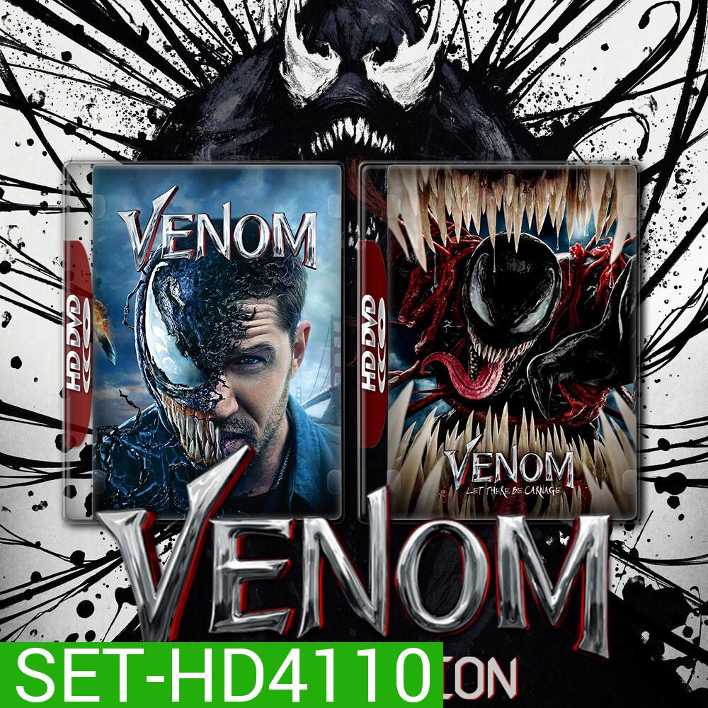 Venom เวน่อม ศึกอสูรแดงเดือด ภาค 1-2 (2018/2021) DVD หนัง มาสเตอร์ พากย์ไทย
