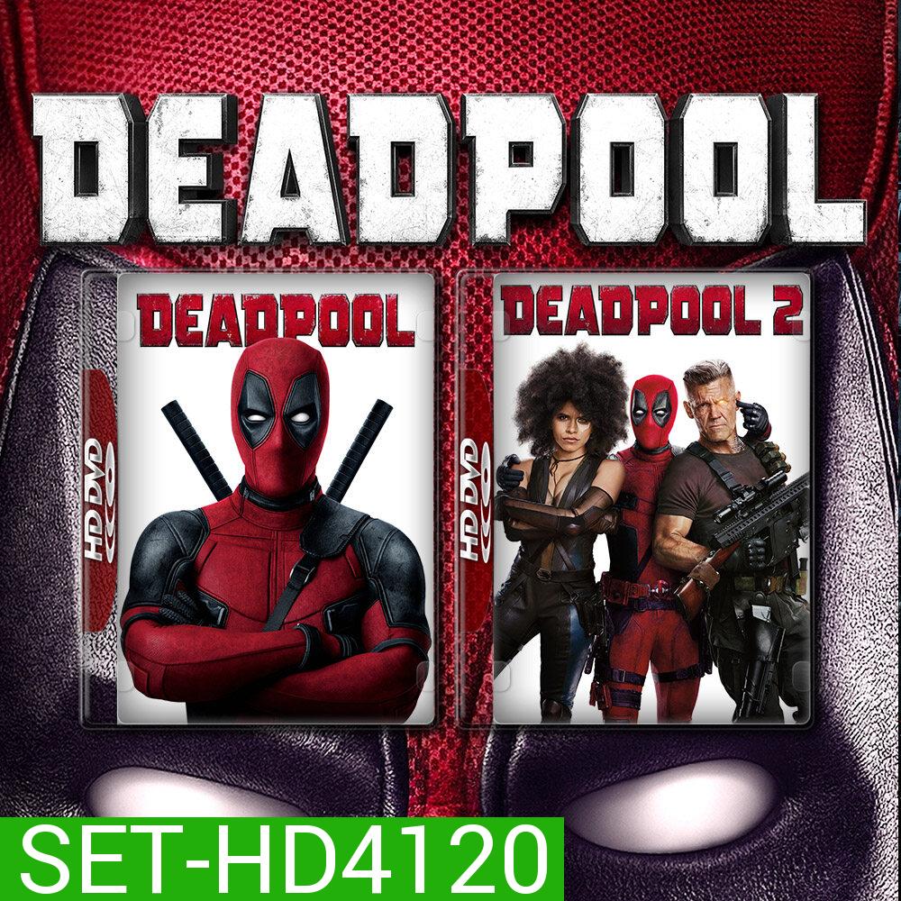 Deadpool เดดพูล ภาค 1-2 (2016/2018) DVD หนัง มาสเตอร์ พากย์ไทย