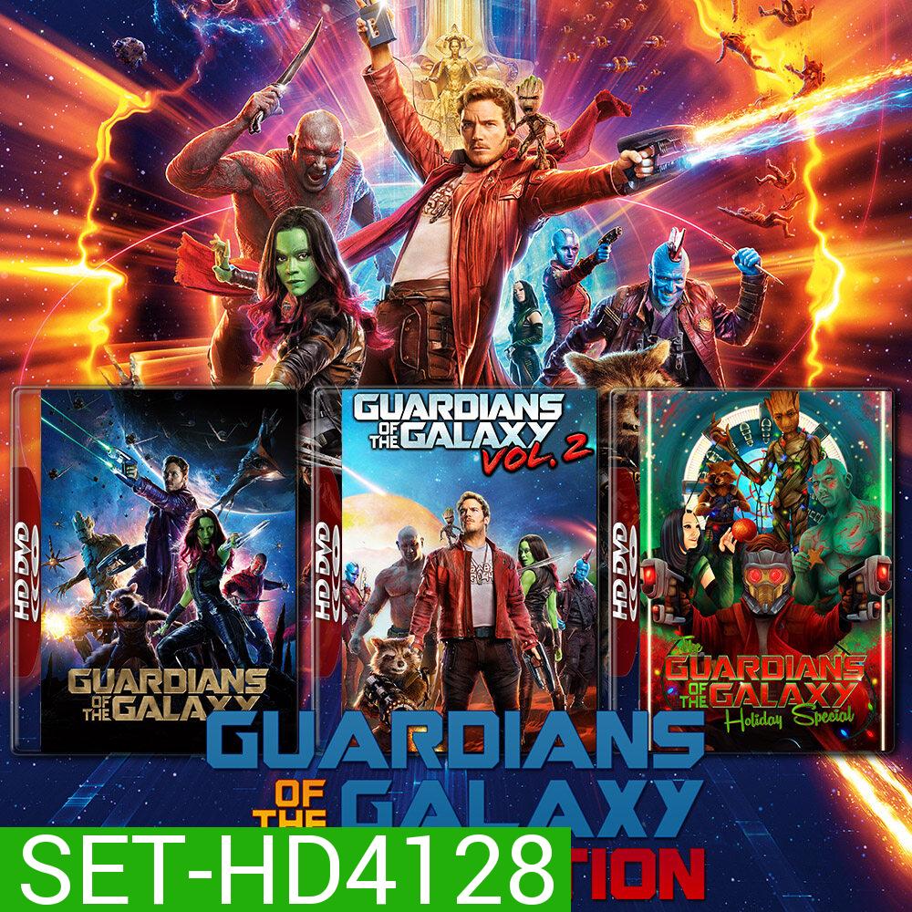 Guardians of the Galaxy รวมพันธุ์นักสู้พิทักษ์จักรวาล ภาค 1-3 DVD หนัง มาสเตอร์ พากย์ไทย
