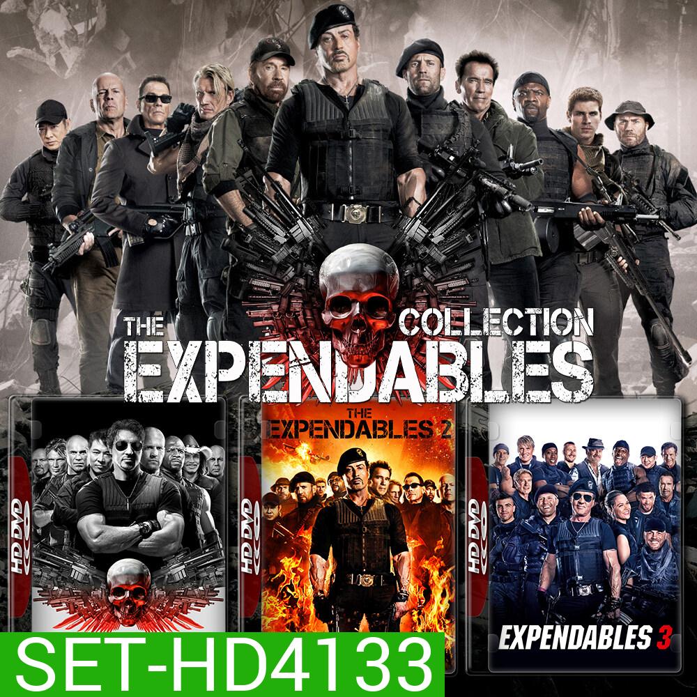 The Expendables โครตคนทีมมหากาฬ ภาค 1-3 DVD หนัง มาสเตอร์ พากย์ไทย