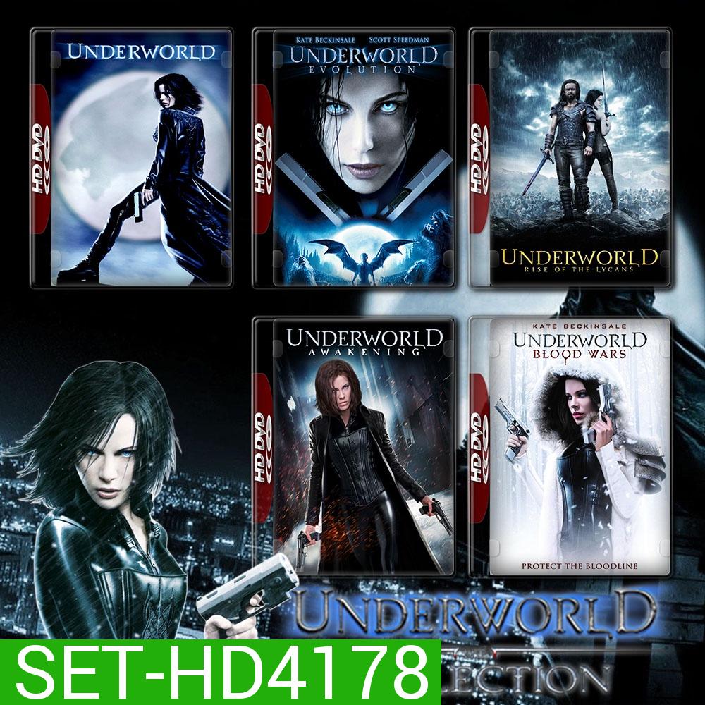Underworld 1-5 (2003-2017) มหาสงครามล้างพันธุ์อสูร 1-5 DVD Master พากย์ไทย