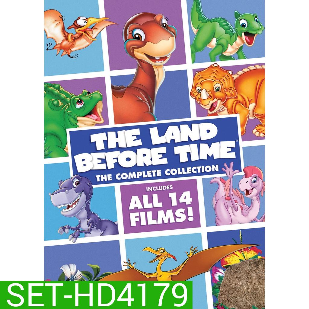 The Land Before Time ญาติไดโนเสาร์เจ้าเล่ห์ 1-14 ( 1988-2016 ) DVD Master พากย์ไทย