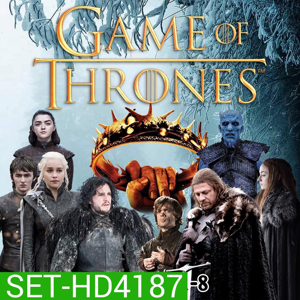Game Of Thrones มหาศึกชิงบัลลังก์ Season 1-8 DVD Master 