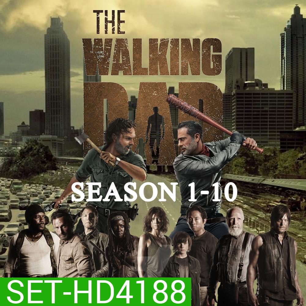 Walking Dead Seson 1-10 DVD Master 