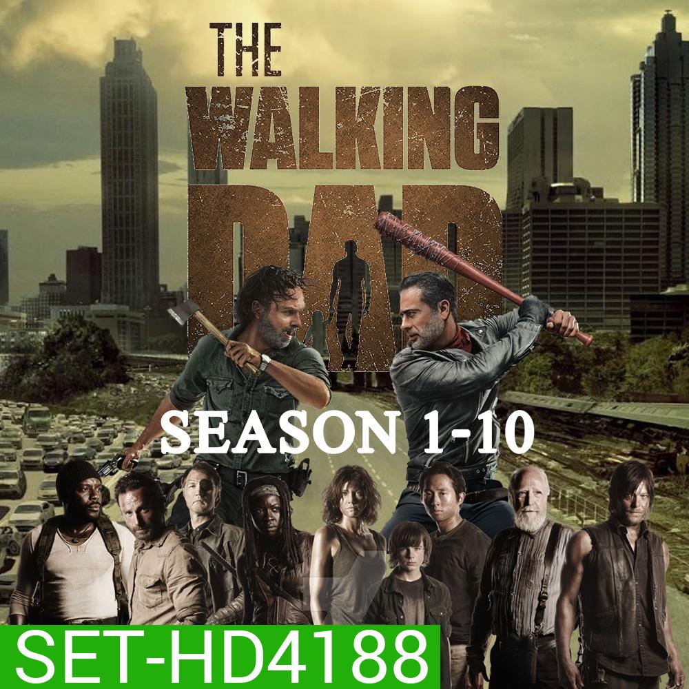 Walking Dead Seson 1-10 DVD Master