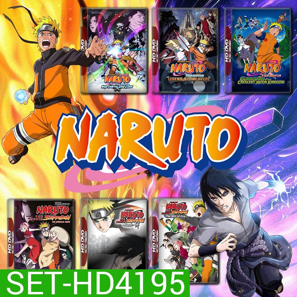 Naruto The Movie นารูโตะ เดอะมูฟวี่ ตอนที่ 1-11 DVD พากย์ไทย