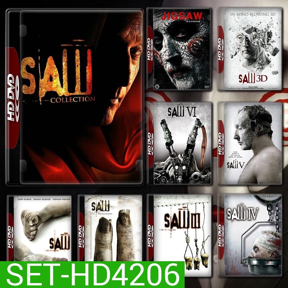 SAW เกมตัดต่อตาย ภาค 1-8 DVD Master พากย์ไทย