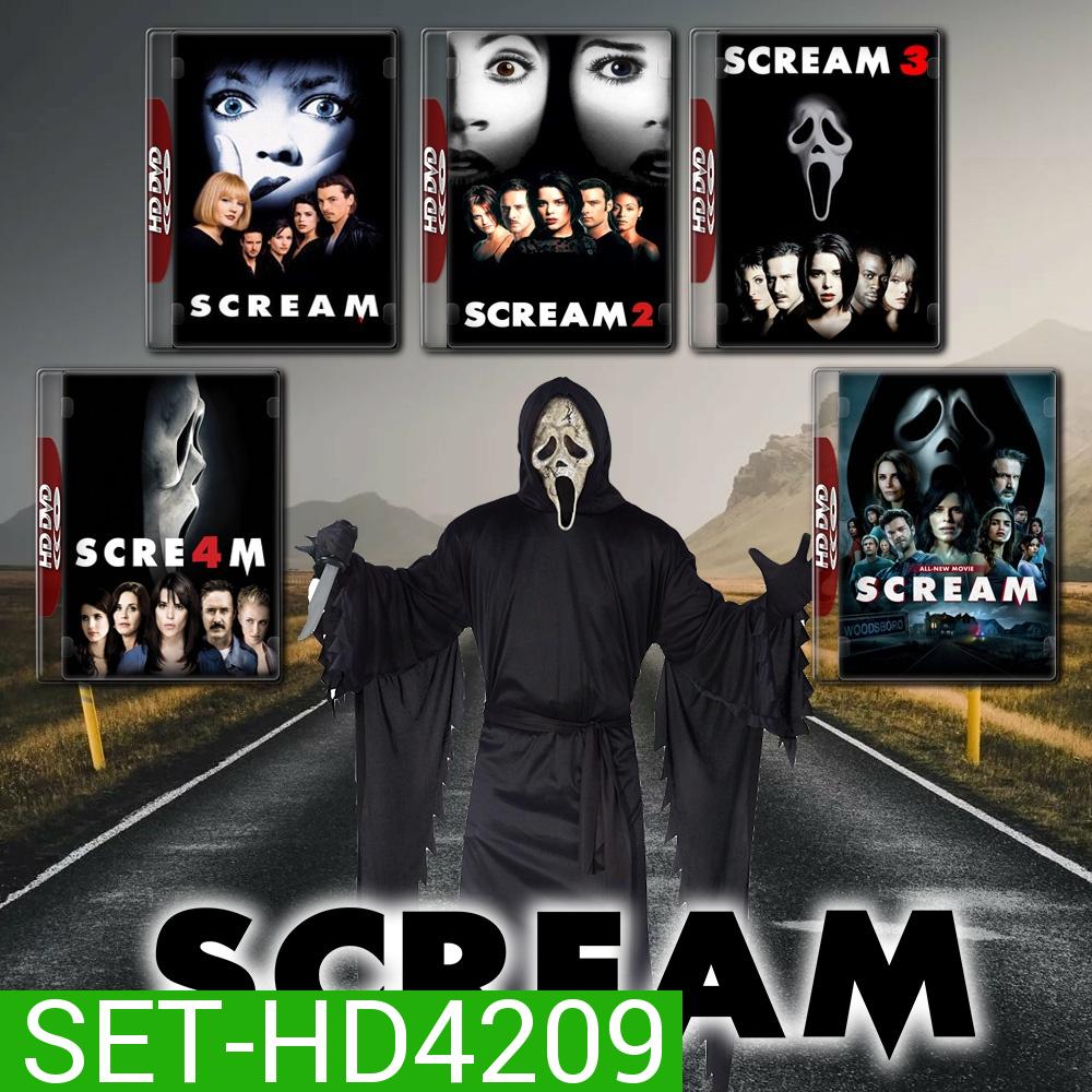 SCREAM สครีม หวีดสุดขีด ภาค 1 - 5 DVD Master พากย์ไทย