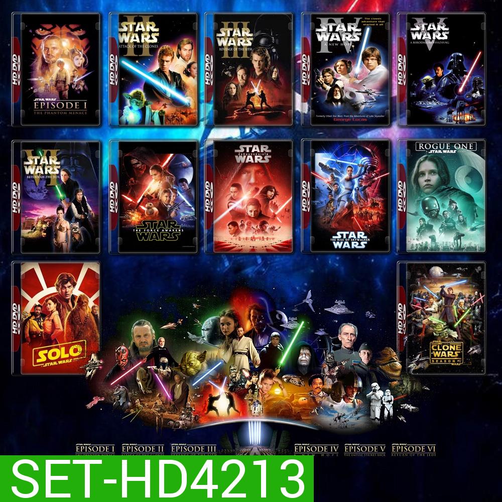 Star Wars ทั้งหมด 11 ภาค DVD Master พากย์ไทย