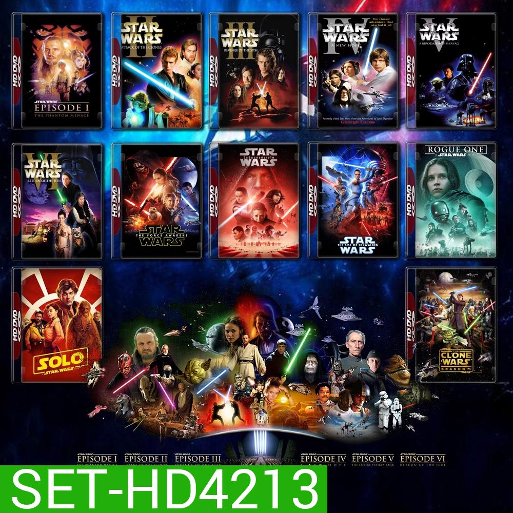 Star Wars ทั้งหมด 11 ภาค DVD Master พากย์ไทย