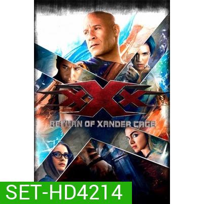 XXX TRIPLE X พยัคฆ์ร้ายพันธุ์ดุ ภาค 1-3 DVD Master พากย์ไทย