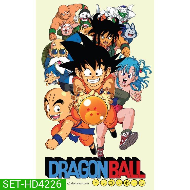 Dragon Ball ดราก้อนบอล (ภาคเด็ก) DVD พากย์ไทย 26 แผ่น (จบ) ตอนที่ 1-153