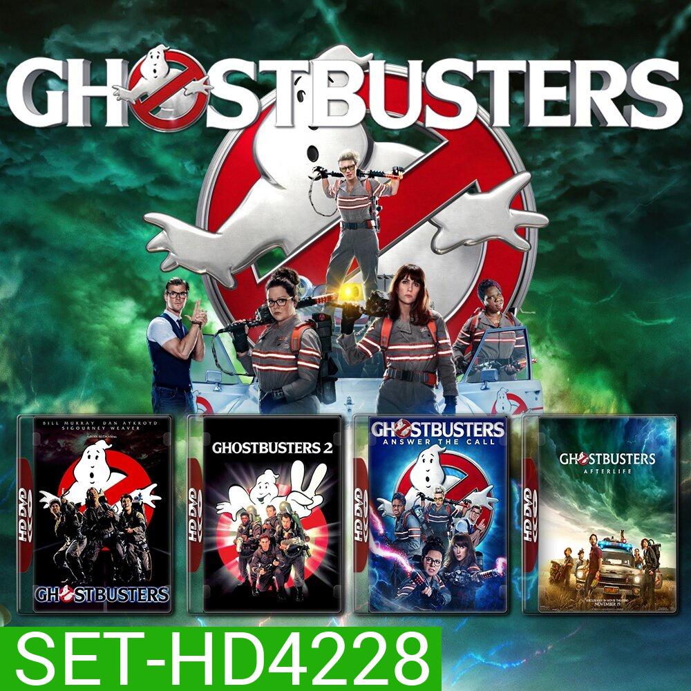 Ghostbusters บริษัทกำจัดผี ภาค 1-4 DVD Master พากย์ไทย