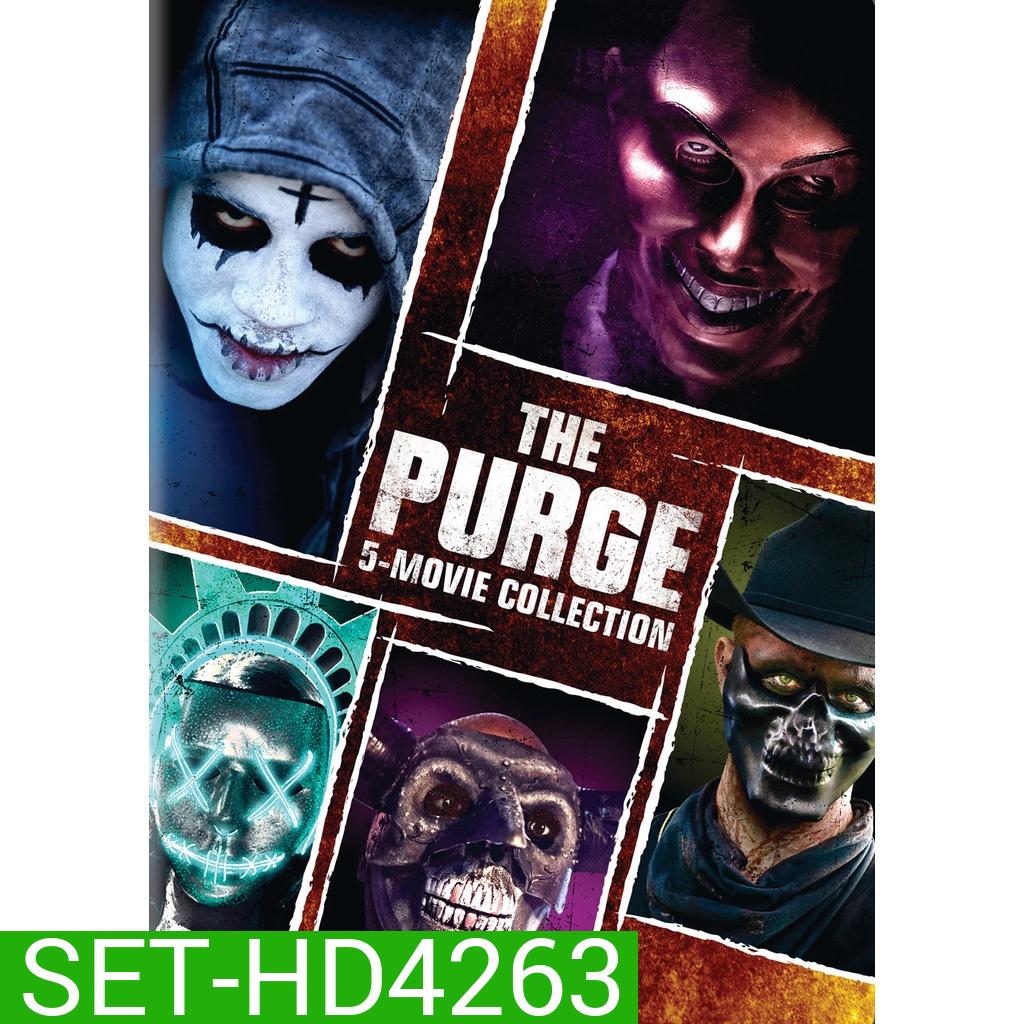 The Purge คืนอำมหิต ภาค 1-5 DVD Master พากย์ไทย