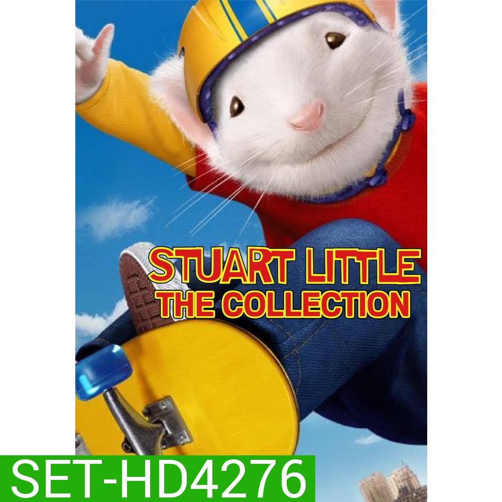 STUART LITTLE สจ๊วต ลิตเติ้ล ภาค 1-3 DVD Master พากย์ไทย