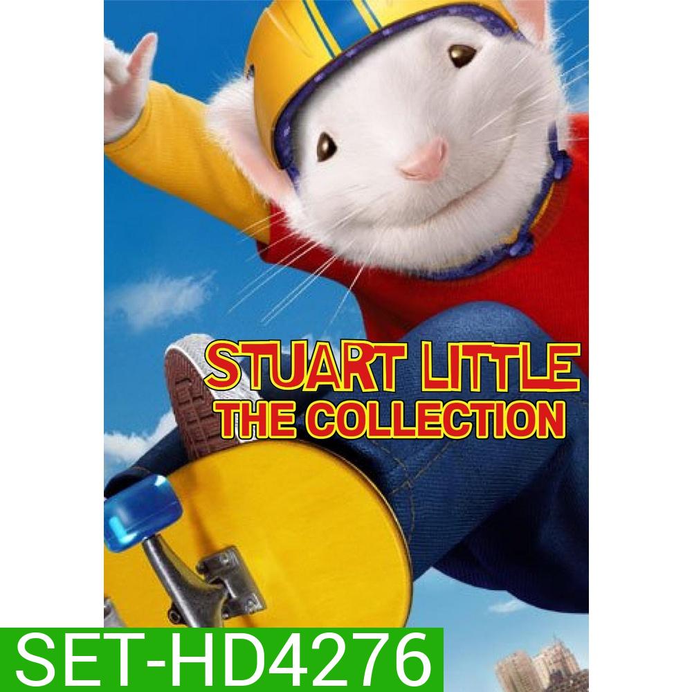 STUART LITTLE สจ๊วต ลิตเติ้ล ภาค 1-3 DVD Master พากย์ไทย