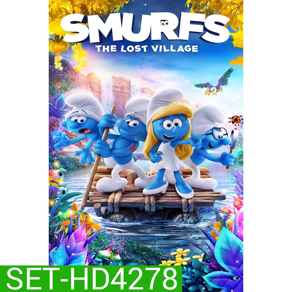 The Smurfs เดอะ สเมิร์ฟส์ ภาค 1-3 DVD Master พากย์ไทย