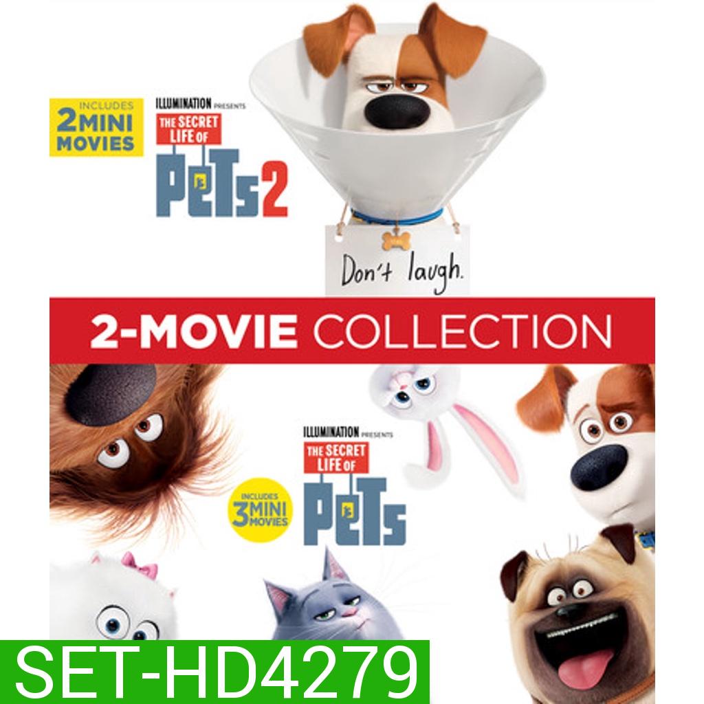 The secret life of pets เรื่องลับแก๊งขนฟู ภาค 1-2 DVD Master พากย์ไทย