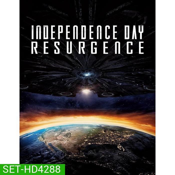 ID4 ไอดี 4 Independence day สงครามวันดับโลก 2 ภาค DVD Master พากย์ไทย
