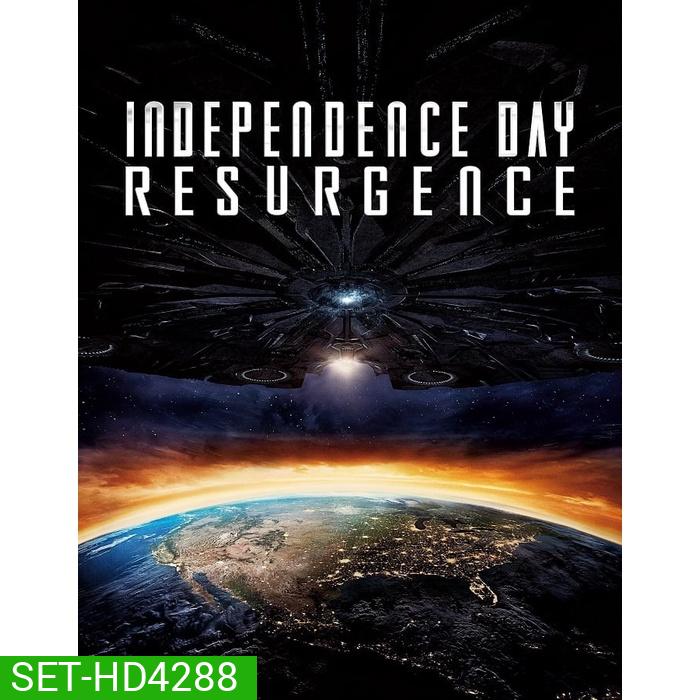 ID4 ไอดี 4 Independence day สงครามวันดับโลก 2 ภาค DVD Master พากย์ไทย