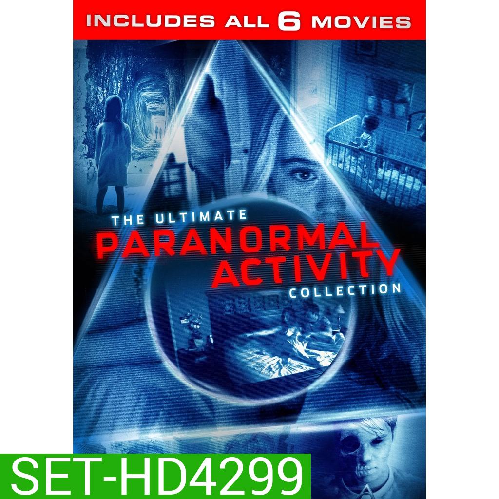 Paranormal Activity เรียลลิตี้ขนหัวลุก 6 ภาค DVD Master พากย์ไทย
