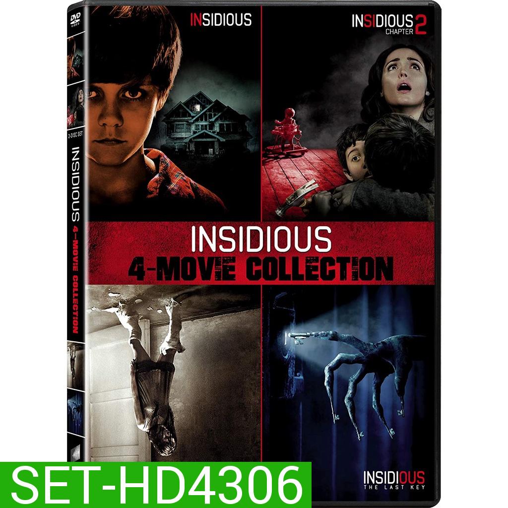 Insidious อินซิเดียส วิญญาณตามติด ภาค 1-4 DVD Master พากย์ไทย