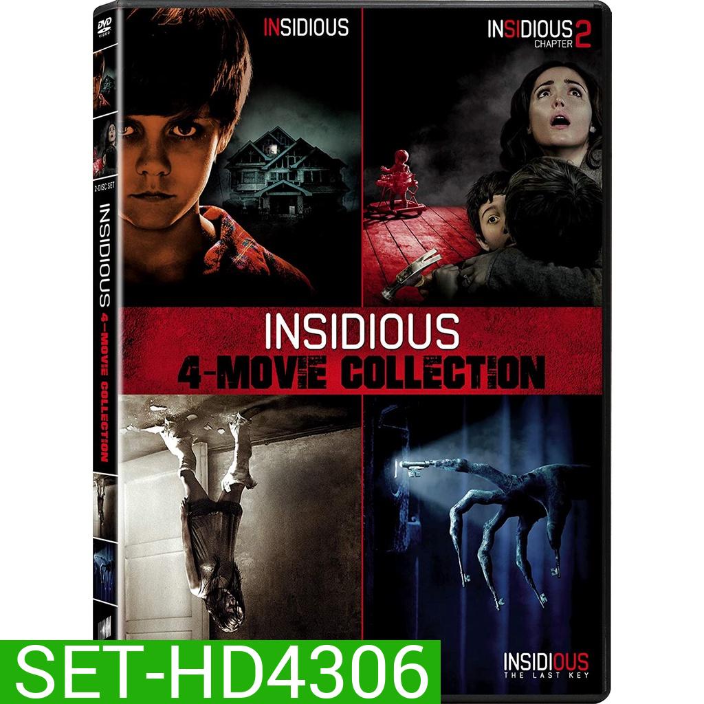 Insidious อินซิเดียส วิญญาณตามติด ภาค 1-4 DVD Master พากย์ไทย