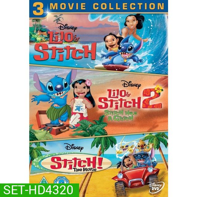 Lilo and Stitch ลีโล แอนด์ สติทช์ รวมภาค DVD Master พากย์ไทย