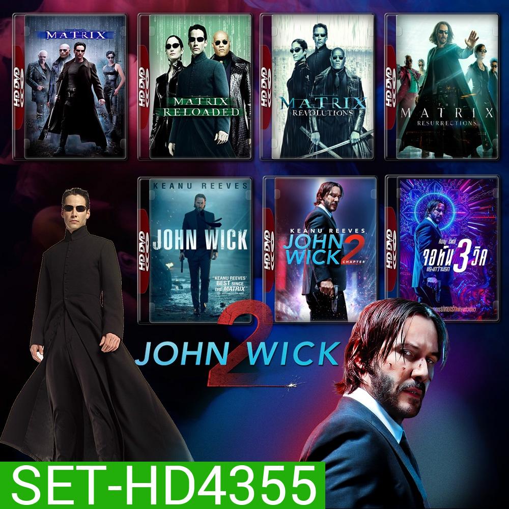 John Wick ภาค 1-3 DVD Master พากย์ไทย